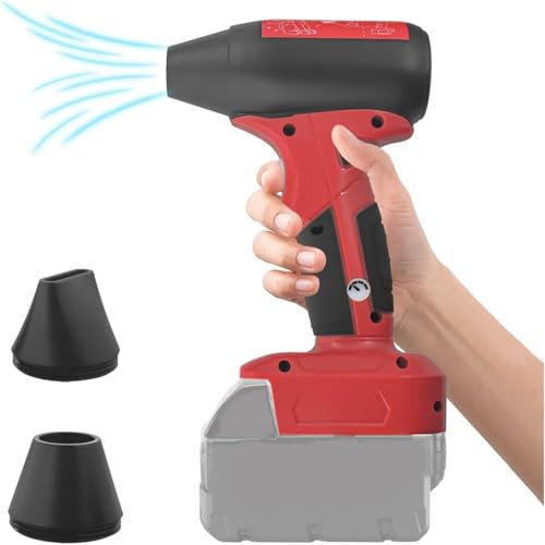 Milwaukee - Soffiatore per foglie a 4 marce, batteria agli ioni di litio da 18 V, 130000 giri/min, mini ventilatore a getto d'aria compressa per Milwaukee per computer e tastiera dell'auto (senza