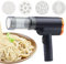 Dtaigou Macchina per Pasta Elettrica,Automatico Per Pasta - 5 Inclusi Senza Fili per Impastare Pizza, Preparare Verdure e Cucina Domestica