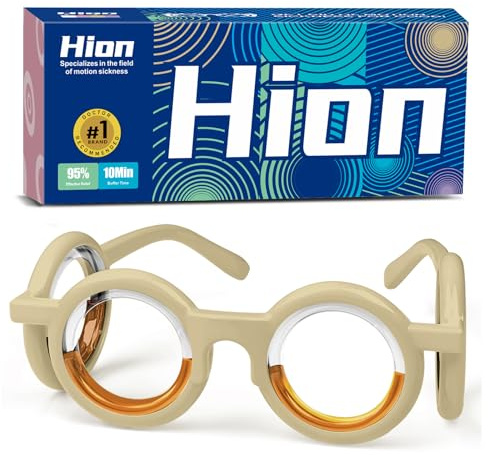 Anti-Reisekrankheits-Brille, ultraleichte tragbare Brille zur Linderung von Übelkeit