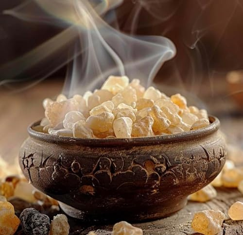 25 g Premium Rohes Weihrauchgummi-Harz Tränen – natürlich (Kondor) für Brennen, Meditation, Entspannung und reine Räucherstäbchen