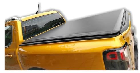 Auto Laderaumabdeckung Kofferraum Abdeckung Rollo Maßgefertigte, Weiche Rollladen-Ladeflächenabdeckung Für Toyota Für Hilux