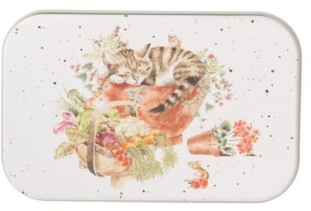 Wrendale Designs Purrrfect Birthday Cat Mini-Dose für Schmuck und Kleine Gegenstände