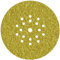 wolfcraft 5632000 Disques Abrasifs Auto-agrippants, Or, ø 225 mm, Set de 5 Pièces