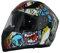 protectWEAR Motorradintegralhelm Integralhelm mit integrierter Sonnenblende und klappbarem Visier V128-MU-M