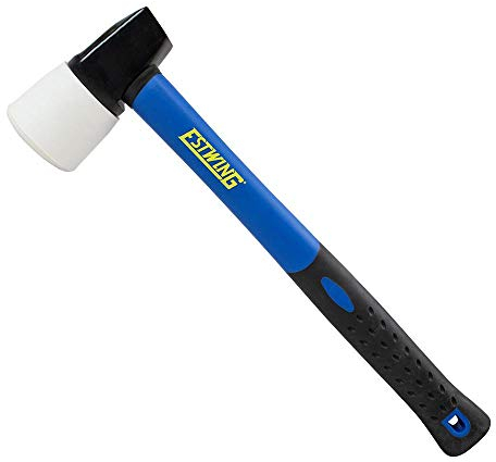 Estwing RPESTM No-Mar Rubber Flooring Mallet, White