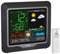 TFA Dostmann Season Funk-Wetterstation, 35.1150.01, Wetterstation Funk mit Außensensor, Mondphasen, Funkuhr, innen und Außen, L 175 x B 32 (84) x H 165 mm
