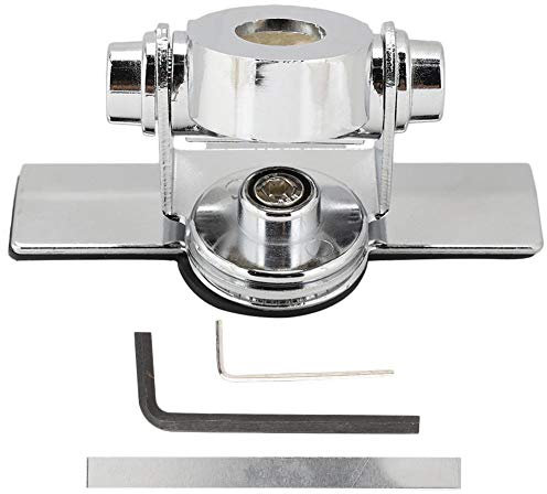 Support de Fixation d'antenne Radio Mobile RB-400 avec 4 vis Fixes, Support de Pince d'antenne de Voiture Universel pour Grandes antennes VHF/UHF et HF Moyenne, Position de