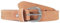 Leonardo Verrelli Damen-Gürtel Leder, verschiedene Farben, Business, kürzbar, Bundweite 75-125 cm 3100056-3100063 (Beige, Bundweite: 95 cm - Gesamtlänge: 110 cm)