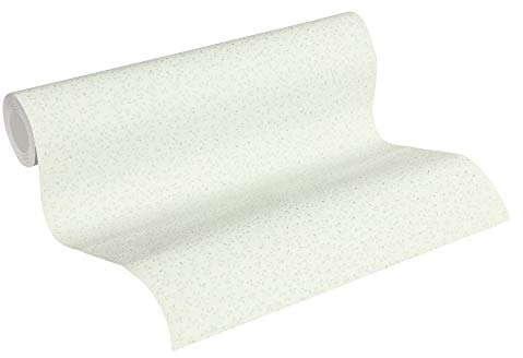 A.S. Création papier peint intissé Blooming papier peint fleuri 10,05 m x 0,53 m métallisé vert 372653 37265-3