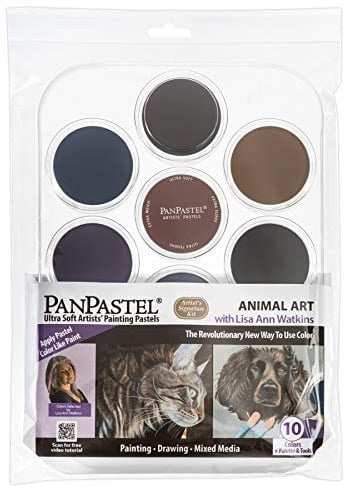 Colorfin, PanPastel Artist Pastels, 10-Color Animal Art with Lisa Ann Watkins Set (30084)
