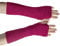 Posh Gear Damen Alpaka Handstulpen aus 100% Alpakawolle, dunkel rot