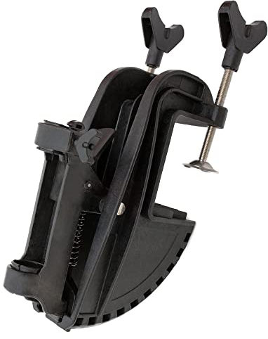 T-BOKO Halterung und Scharnier Montage Boot Kajak Elektrische Trolling Motor Halterung Aufblasbare Außenbordmontage Clip Schwarz