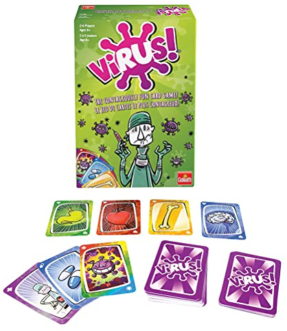 dfylsf Juego de Cartas de Virus, TABLETOP GAME, Marca: dfylsf, Juego de Cartas de diversión, 3 Conteo, All Ages, 36 meses - 1152 meses