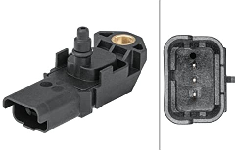 HELLA 6PP 009 403-461 Sensor, intake manifold pressure - 3-pin connector