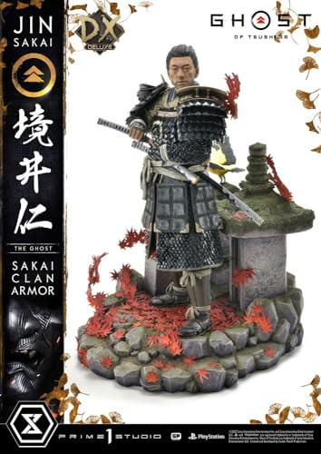 Prime 1 Studio Ghost of Tsushima Figur 1/4 Sakai Clan Armor Deluxe Bonus Version 60 cm