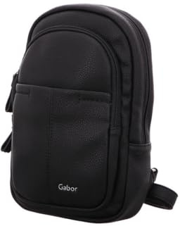 Gabor bags Lenea Damen Handtasche Sling Bag Rucksack, 5 L Schwarz
