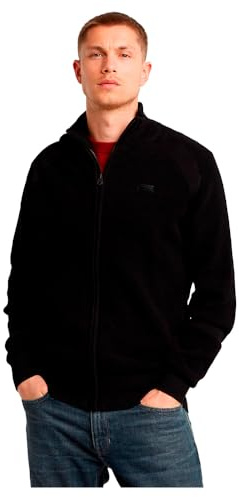 G-STAR Herren Detailed Knitted Zip Thru Sweatshirt Sweater