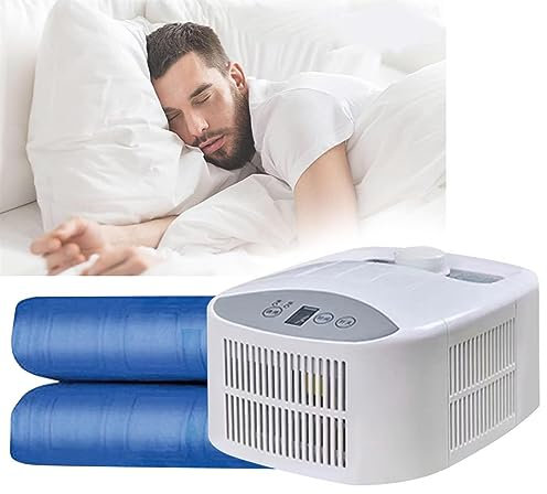 PRMTYUP 70 * 160cm,Eismatratze, KüHlende Matratzenauflage, Elektronische Halbleiter-KüHldecke, Wasserzirkulation, Elektrische Matte, Eispolster-Matratze, FüR Zuhause, Schlafsaal