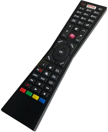 Cortnn Control Remoto para TELEFUNKEN TFL43UHD17BC, AURUM43UHD, AURUM55UHD, AURUM65UHD, TFA40273SWFHD18 SMART TV