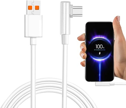 Câble USB C Charge Rapide pour Xiaomi, 120W 6A Charge Turbo USB Type C Cable Chargeur pour Xiaomi 14 13 Lite/13/13 Pro/13T 12T/12/11T 10T, Mi 10 9,Redmi Note 12 Pro/11 Pro/10 9 Pro 11S/12