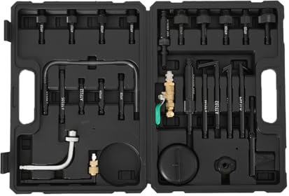 SUDEG 26tlg ATF Adapter Set,Öleinfüller Adapter Getriebeöl Einfüllgerät Adapter Automatikgetriebe Ölpumpenadapter Kompatibel Ölwechsel Gerät Adaptern
