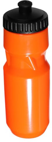 Abaodam Gourde De Vélo Souple 600ml Orange En Pp, Bidon D'eau Plastique Grosse Capacité, Bouteille Sport Légère Et Portable Pour Cyclisme, Course à Pied, Fitness Et Activités Outdoor