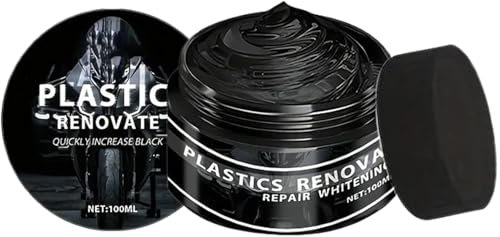 Responsable De La Garniture Noire 100 Ml - Ramène Le Caoutchouc En Plastique Et Le Vinyle À La Vie | Trimes En Plastique Rapides Restaurateurs Pour La Voiture Extérieure Application Facile À Séchage R