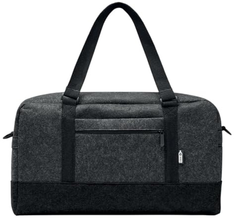 MidOcean Indico Bag RPET Felt Weekend Bag (One Size) (Stone Grey)