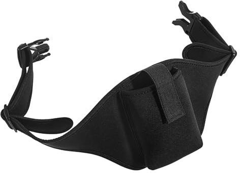 Generico Tune Belt Cintura per Microfono Senza Fili per il Teatro | Custodia Porta Altoparlante Neoprene Anti Caduta Accessorio Palestra Portatile per Allenamento Avventura
