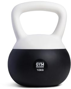 Kettlebell 10 kg Soft Neopren Hantel für Krafttraining, Functional Fitness & Home Gym – Stoßfest und Bodenschonend – Gym Masters