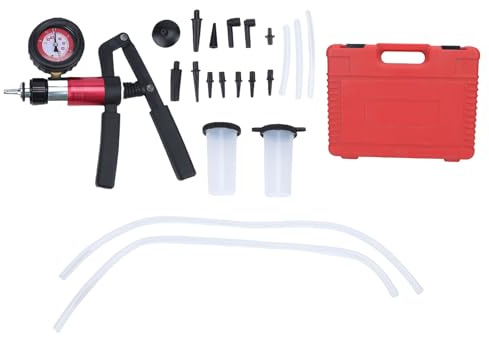 Kit de bomba de purga de frenos multifuncional para mantenimiento del hidráulico automotriz portátil y duradero