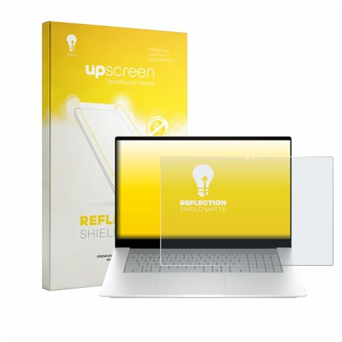 upscreen Entspiegelungs-Schutzfolie für HP OmniBook X 17-de0776ngx Displayschutz-Folie Matt [Anti-Reflex, Anti-Fingerprint]