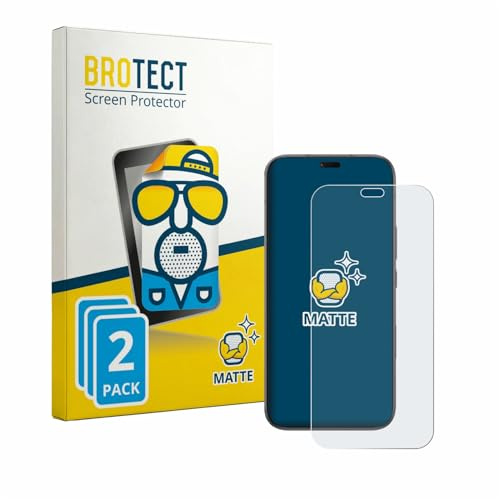 BROTECT Entspiegelungs-Schutzfolie für Honor X80i (2 Stück) Matte Displayschutz-Folie, Anti-Reflex, Anti-Fingerprint