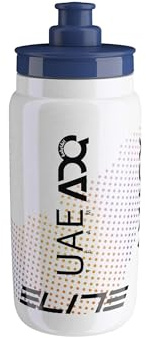 ELITE Fly Team 2026 Fahrrad-Trinkflasche – UAE Team ADQ Offizielle Teamedition – Ultraleichte Radsport-Trinkflasche 550 ml