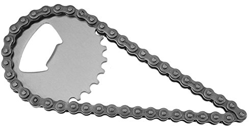 YINETTECH Flaschenöffner, Flaschenöffner, Fahrradkette, Edelstahl, Flaschenöffner, Set