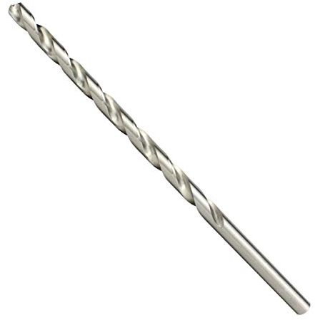 Weischer® - HSS-G Spiralbohrer extra lang Ø 8,0 mm - 240 mm Gesamtlänge | Stahlbohrer Metallbohrer Eisenbohrer | geschliffener Bohrer für Metall, Stahl, Aluminium, Eisen | stabil & bruchfest