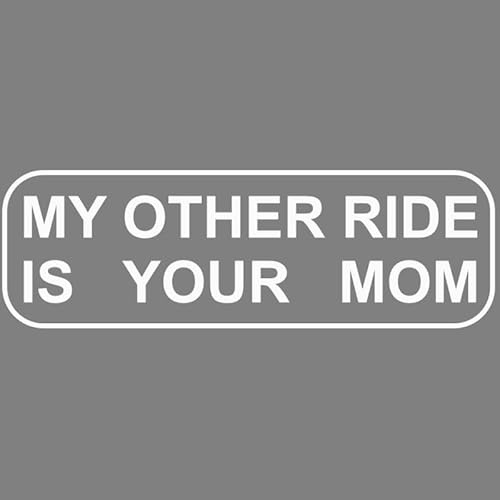 Decus Shop My Other Ride is Your MOM L 1410 (weiß) // Sticker OEM JDM Style Aufkleber