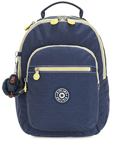 Kipling SEOUL S Casual Daypack, 35 cm, 14 liters, Blue (Blue Thunder)