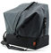 KTM Fahrradtasche für Seitengepäckträger - City Carrier Bag Single - Anthrazit und Schwarz, Vario Halter XL, 32 x 18 x 35 cm (LxBxH)