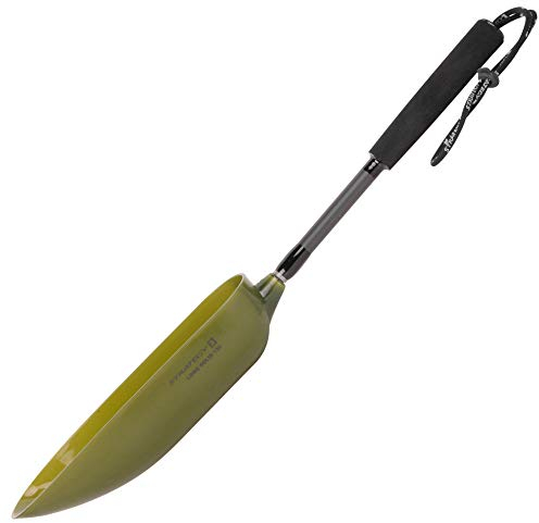 Strategy Bait Spoon Long Solid 7,5x26cm - Futterkelle zum Füttern von Boilies, Wurfschaufel für Futterboilies, Boiliekelle, Wurfkelle zum Karpfenfischen