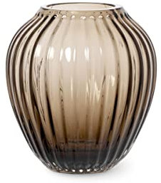 Kähler Vase H14 cm Hammershøi aus mundgeblasenem Glas dänisches Design, rosa