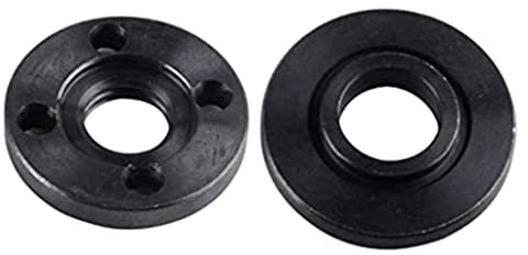 SUOYATE Durable 2 Pieces/set 125 Angle Grinder Shaft Nut 5/8 Flange Nuts Circular Saw Blade Compatible with Ryobi Accessories