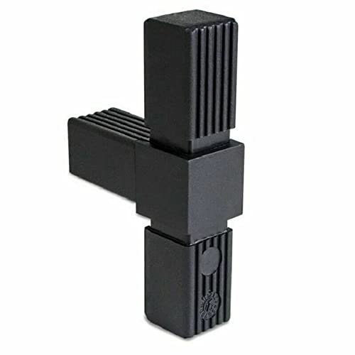 cyclingcolors connettore tubo quadro 20x20 25x25 30x30 plastica 20mm 25mm 30mm quadrato supporti staffe mensole (T (30mm))