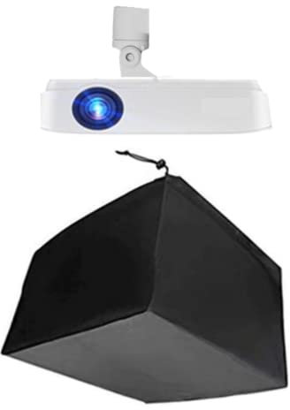 Projector Ceiling Cover,Projector Dust Cover Case Protector,UV-Resist,Waterproof,Dust-Proof,Adjustable Projector Cover,Fit for Ceiling Mounted Projector and Universa Projector