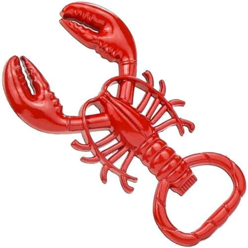 Bottle Opener 2pcs Lobster Corkscrew Portable Metal Wine Beer Opening Lobster Shaped Soda Beverage Beer Bottle Opener