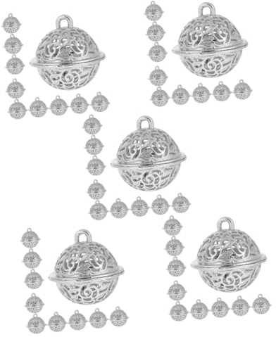 MAGICLULU 60 STK selbstgemachte Glocke Weihnachtsschmuck ferienhaus Dekoration weihnachtsdeko Christbaum anhänger Ornament Wohnkultur Weihnachten hängende Glocke Weihnachtsglocken Fenster