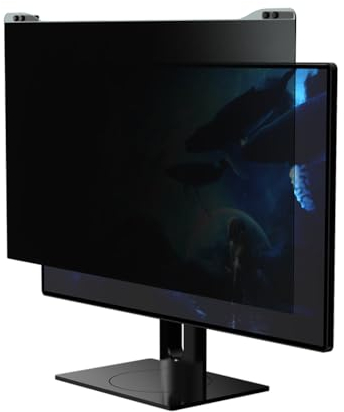 Docooler Computer Screen Protector Eye Film Anti-Reflection 16：9 20-32in High Clear Hanging Acrylic Eye Blue Light Anti-Reflection Film Computer Screen Privacy Film