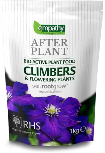 AMK® Empathy After Plant Climbers & Flowering Plants Feed Food Fertiliser 1kg With Rootgrow Mycorrhizal Fungi Garden Nutrients Nutrition Gardening