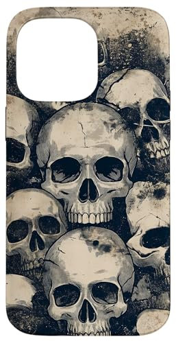 Skull Horror Pattern Case for iPhone 14 Pro Max