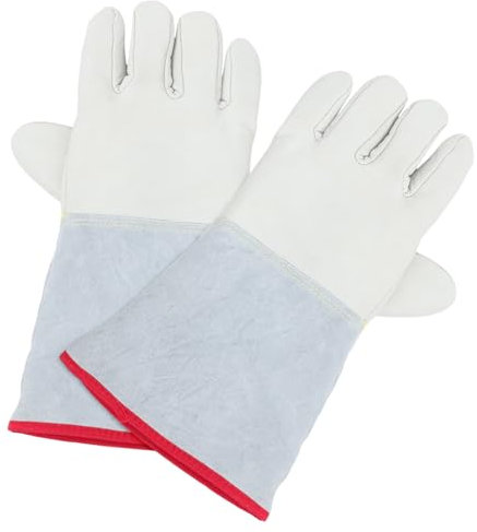 HOMSFOU Men's Winter Thermal Gloves Freezer Gloves for Working in Freezer Waterproof Warm Gloves